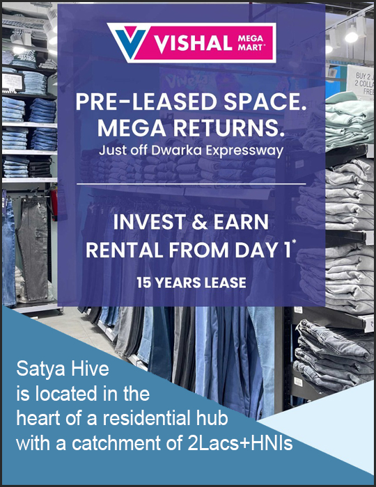 Project Specification for Satya The Hive Sector 102 Dwarka Expressway Gurgaon